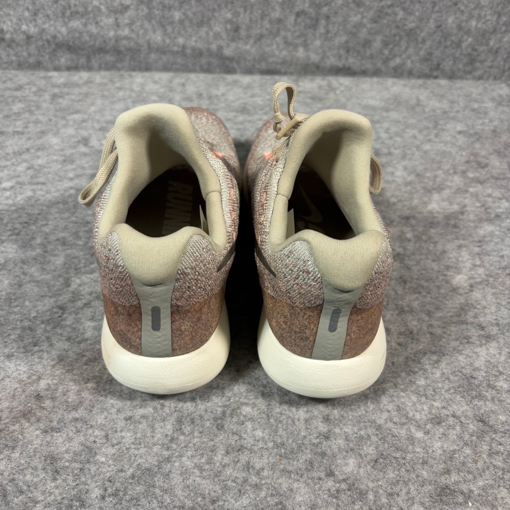 Nike LunarEpic Flyknit 2 Women's Running Shoes Sz 6 Light Tan Pink - Picture 5 of 10